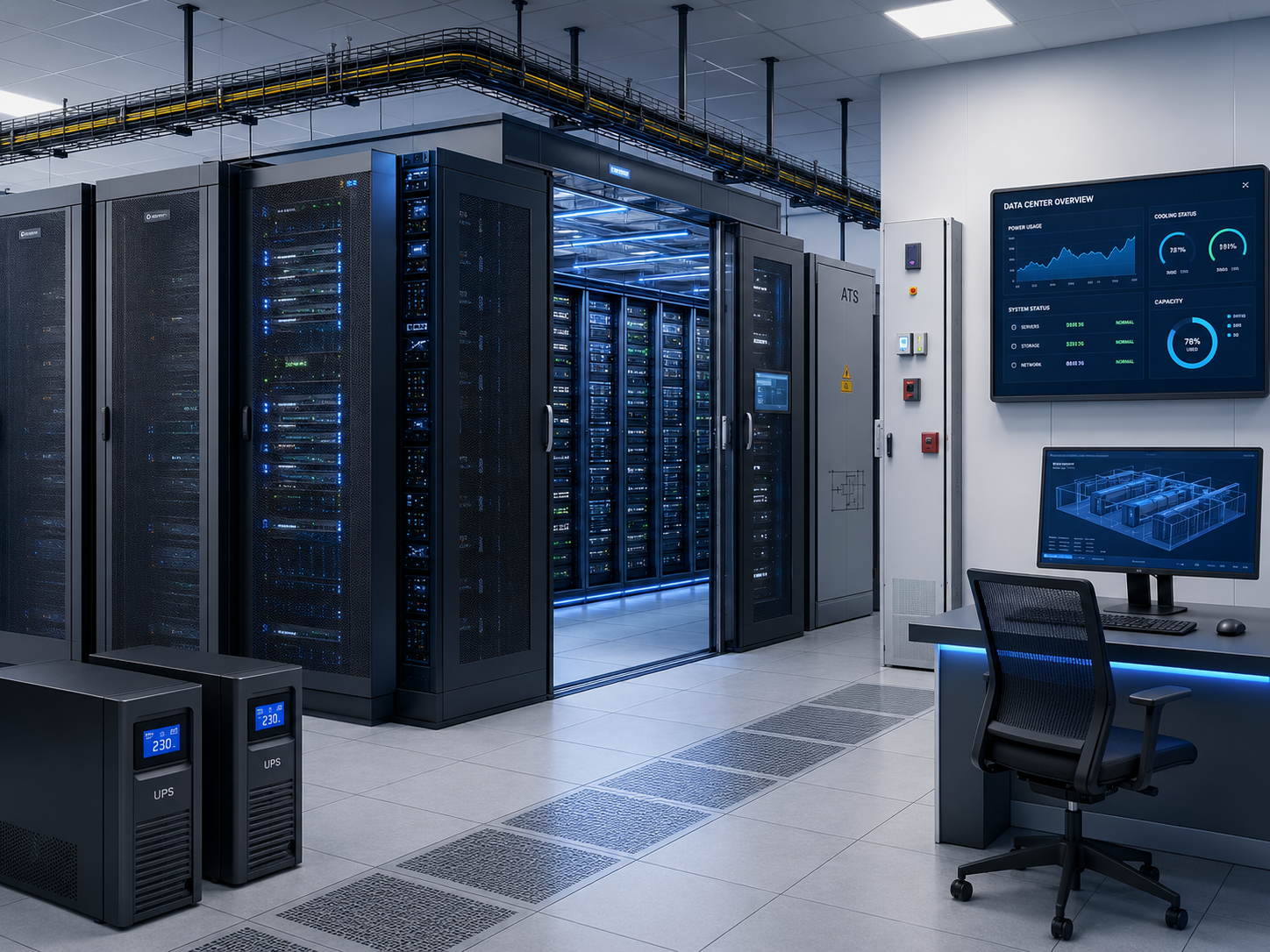 Anetra Infotech data center and server room solutions